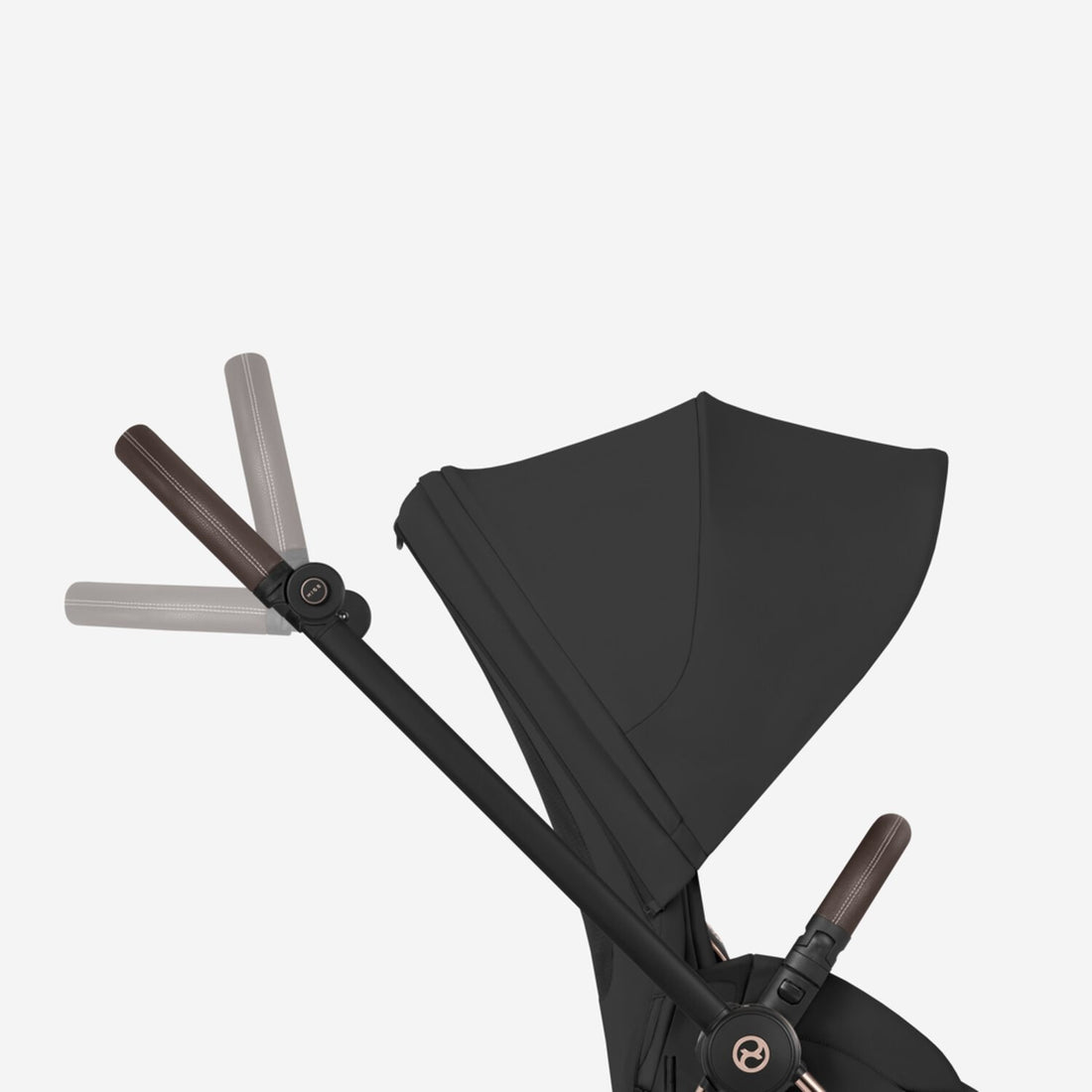 CYBEX Platinum Mios Stroller — One-Hand Height-Adjustable Handlebar