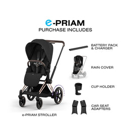 Cybex Platinum e-Priam 3 Electric Stroller