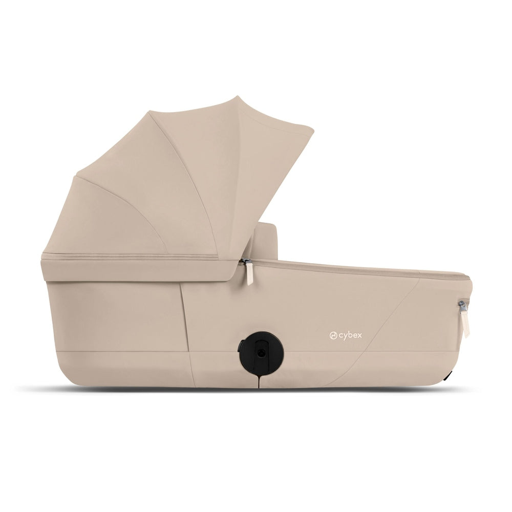 Cybex Platinum Mios 5 / Coya 2 Fold Lux Carry Cot side studio view