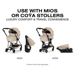 Cybex Platinum Mios 5 / Coya 2 Fold Lux Carry Cot