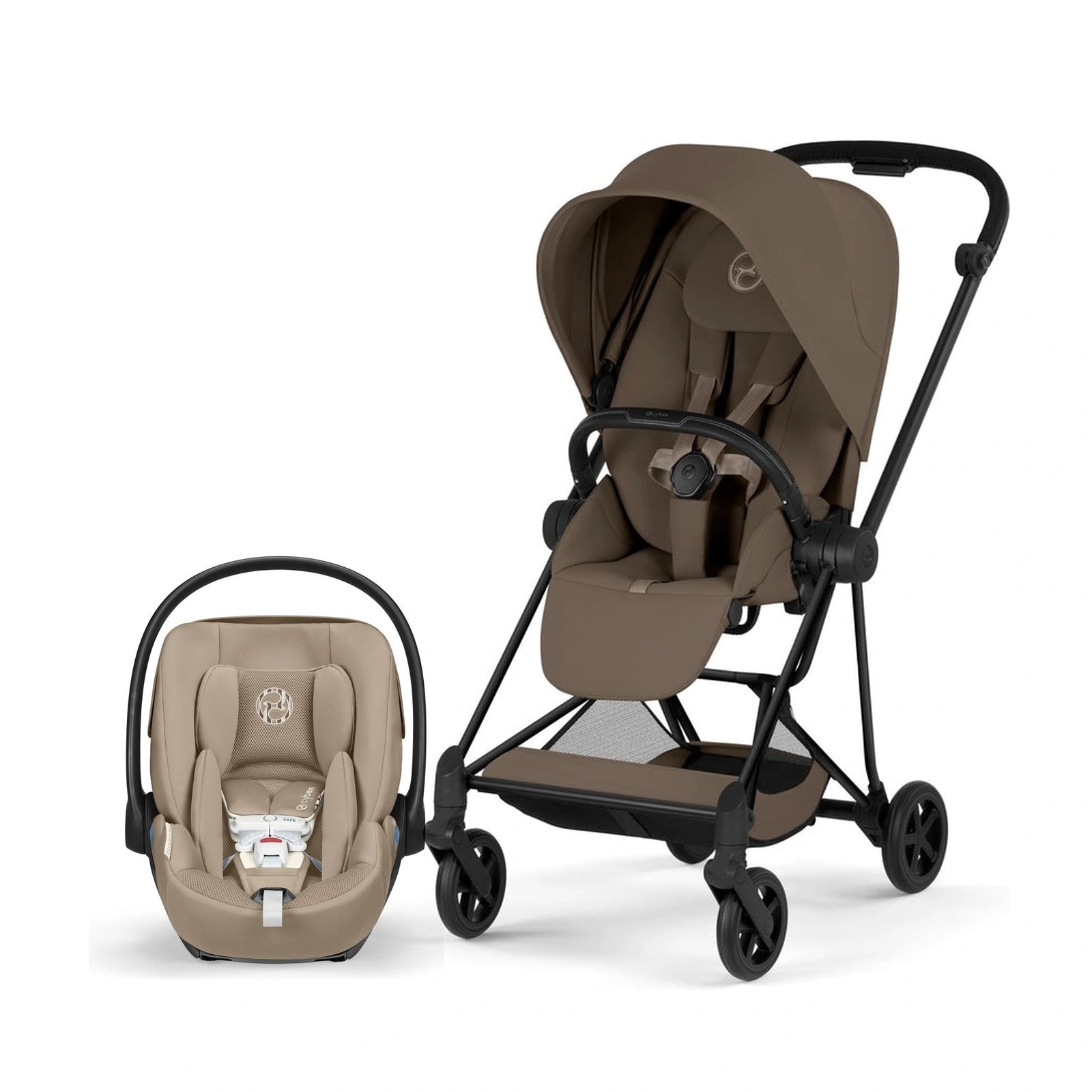 Cybex Platinum Mios 5 Compact Stroller + Cloud G Pro Recline Infant Car Seat Bundle