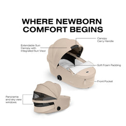 Cybex Platinum Priam 5 Fold Lux Carry Cot