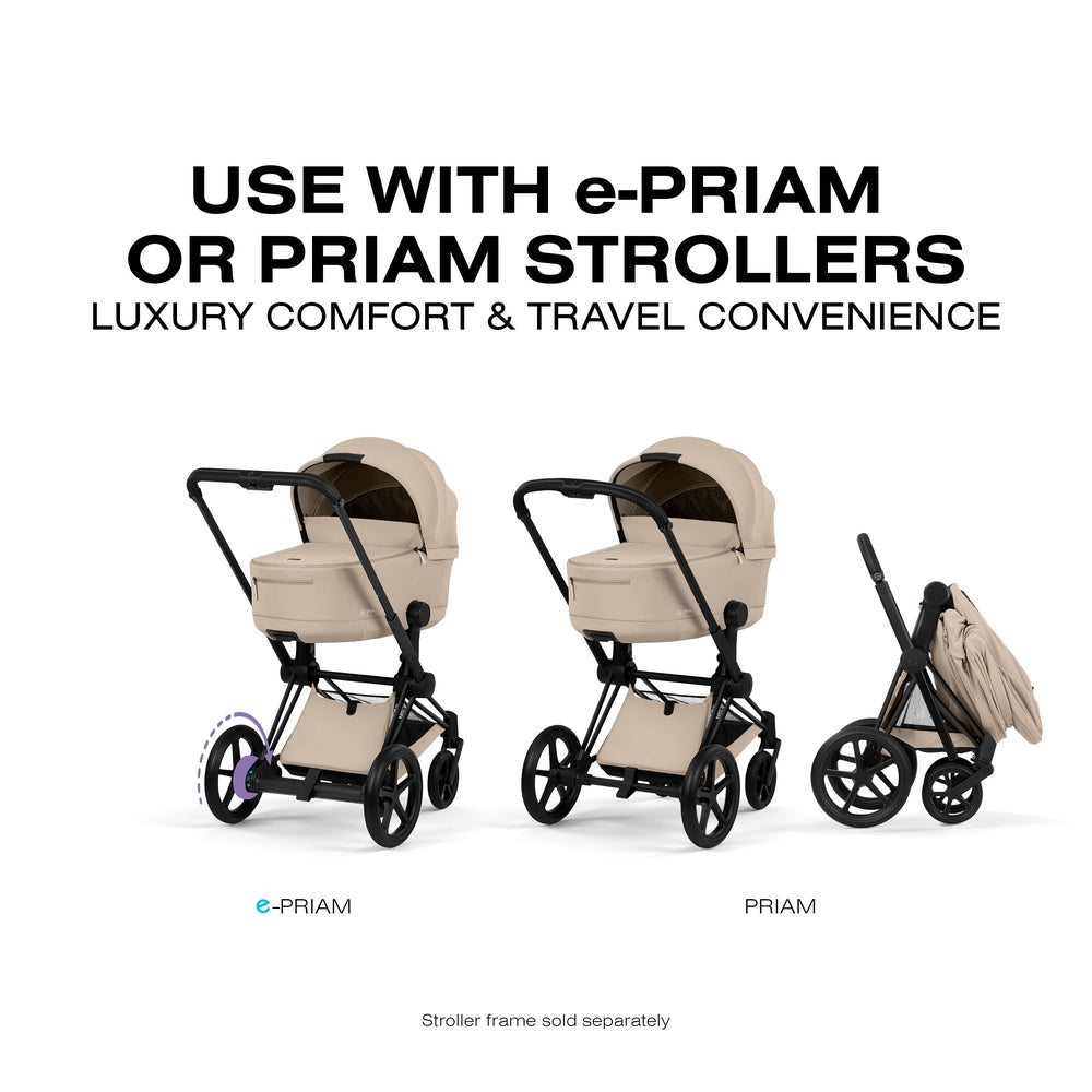 Cybex Platinum Priam 5 Fold Lux Carry Cot interior mattress detail gallery view 20