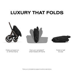 Cybex Platinum Priam 5 Fold Lux Carry Cot