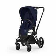 Cybex Platinum Priam 4 Stroller Limited Edition - Rebellious Luxury Denim Blue