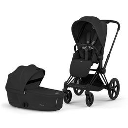 Cybex Platinum Priam 5 Luxury Stroller + Fold Lux Carry Cot Bundle