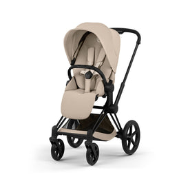 Cybex Platinum Priam 5 Luxury Stroller + Cloud G Pro Recline Infant Car Seat Bundle