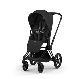 Cybex Platinum Priam 5 Luxury Stroller + Cloud G Pro Recline Infant Car Seat Bundle