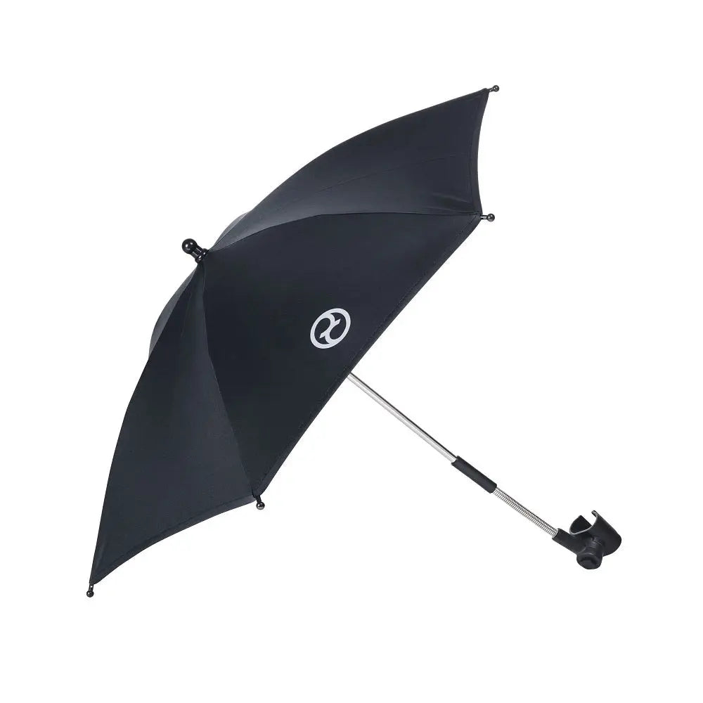 Studio product image of the Cybex Stroller Parasol with visible canopy, handlebar and wheel setup.