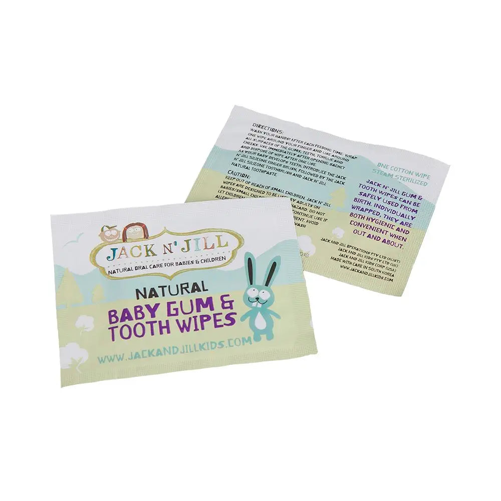Jack N Jill Kids Gum and Tooth Wipes