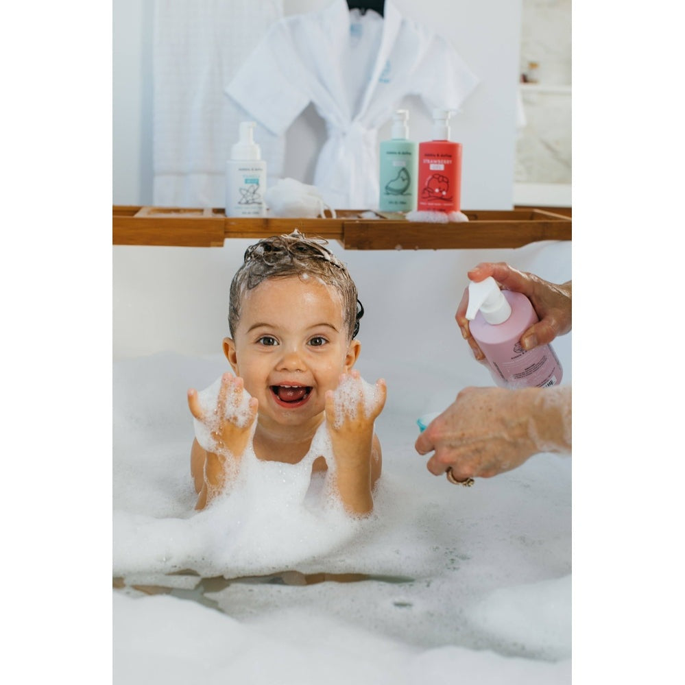 Dabble & Dollop All-Natural Shampoo, Body Wash & Bubbles Coconut