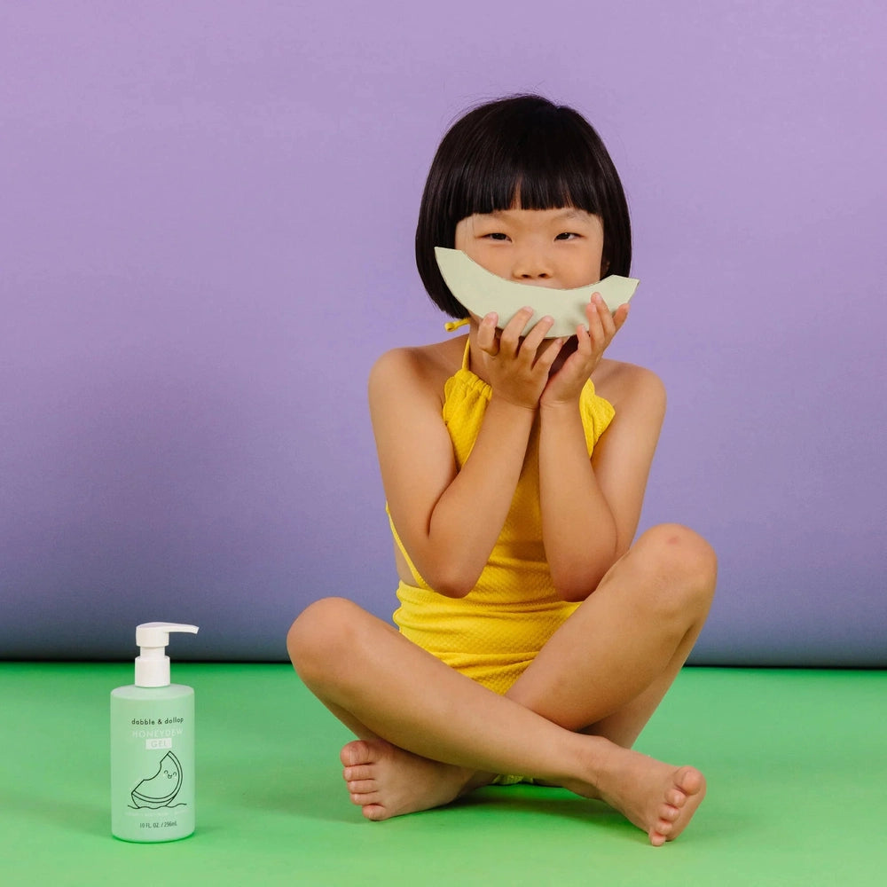 Dabble & Dollop All-Natural Shampoo, Body Wash & Bubbles Honeydew