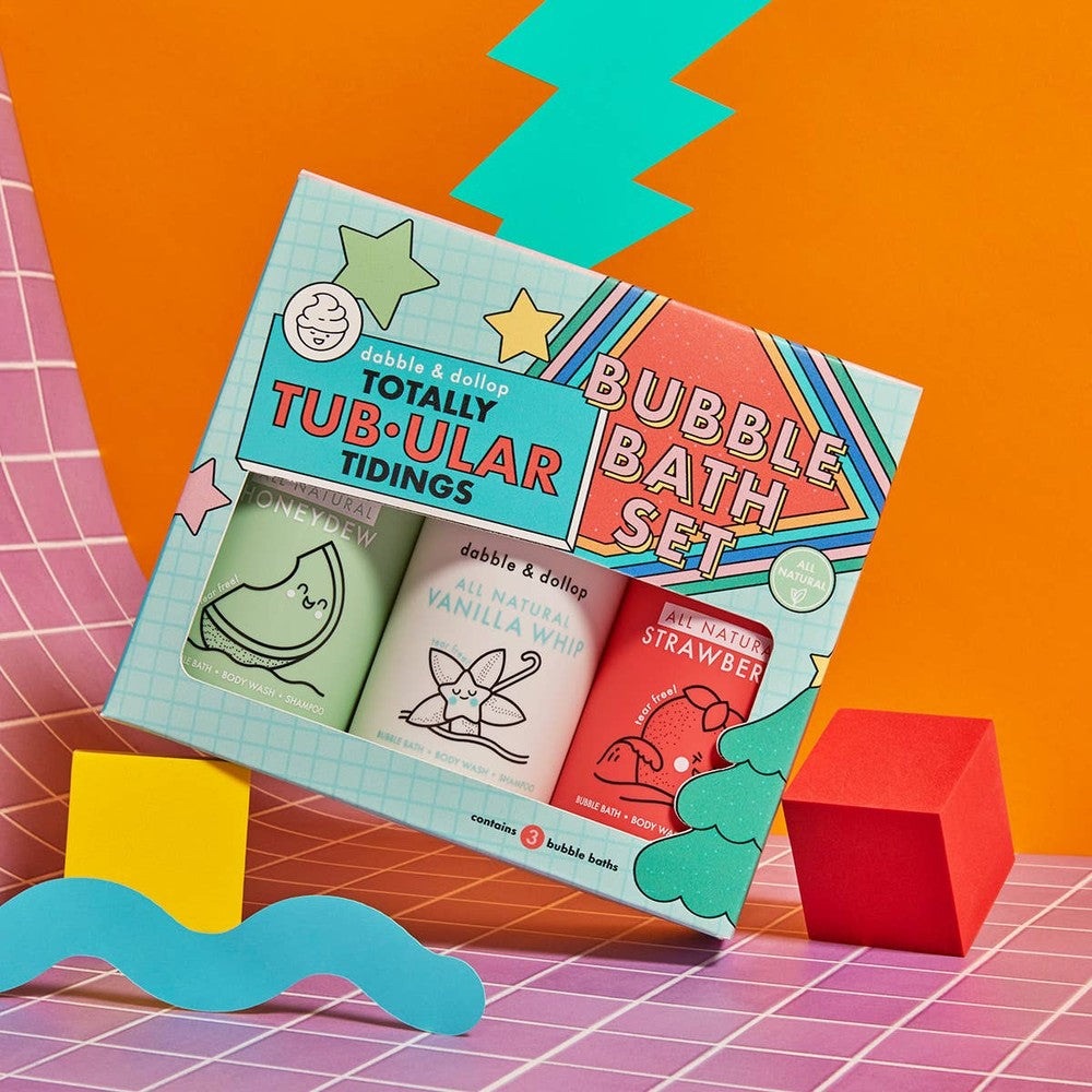 Dabble & Dollop Totally Tub-ular Holiday Bath Set
