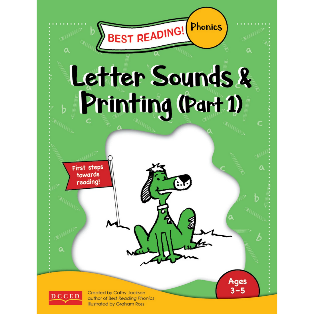 Best Reading! Phonics - Letter Sounds Workbook 1 - English front cover