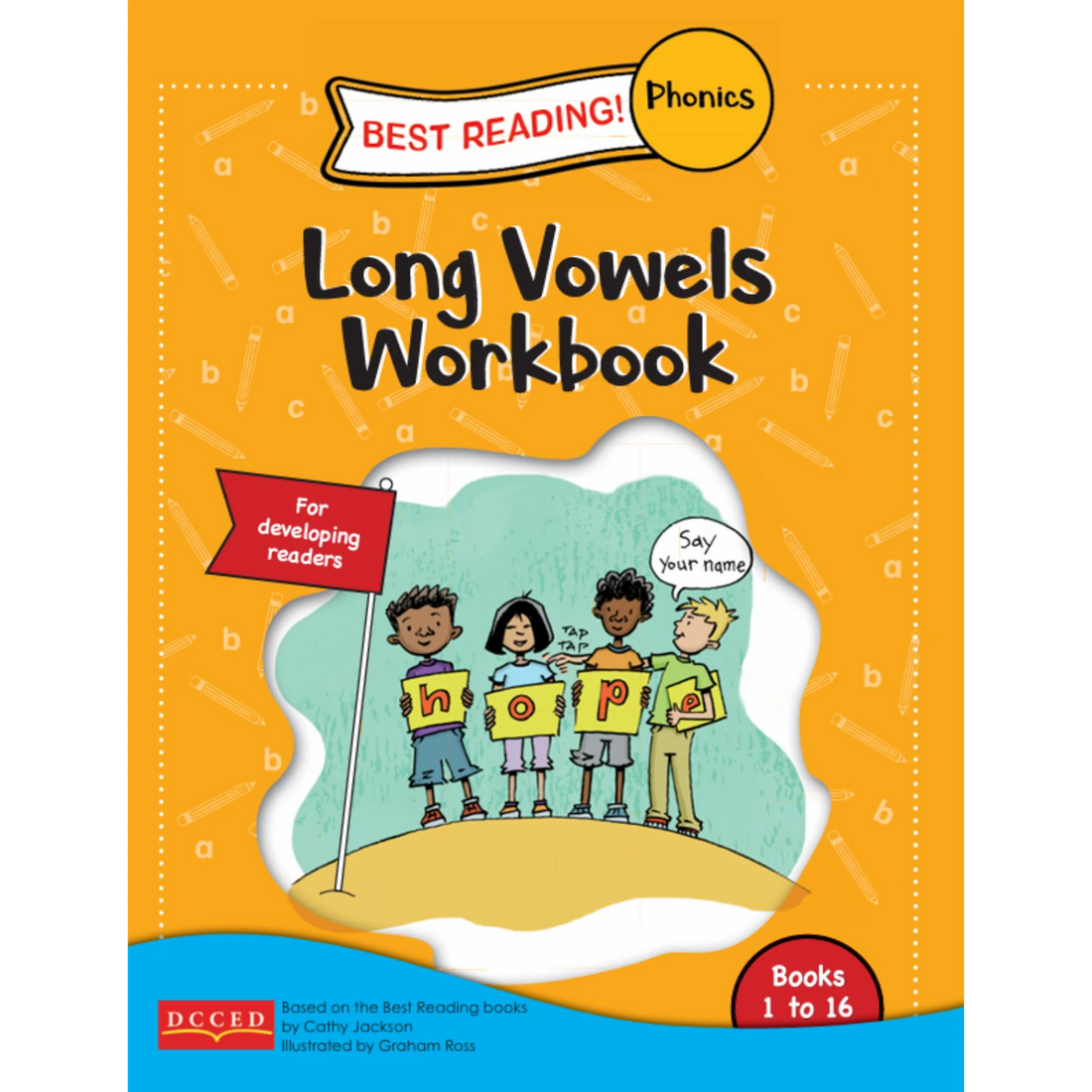 Best Reading! Phonics - Long Vowels Workbook - English front cover