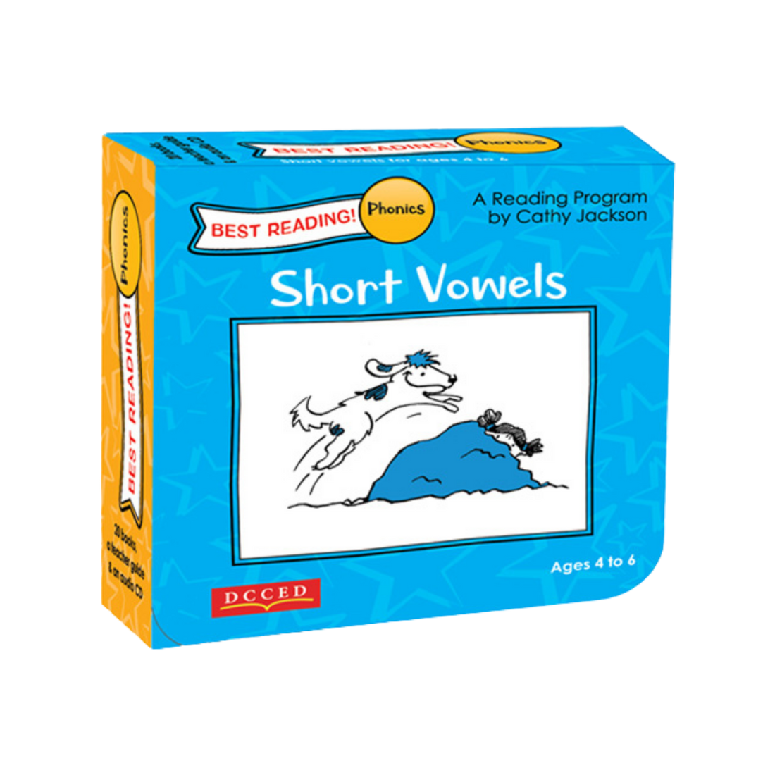 DC Canada Best Reading Phonics Short Vowels blue boxed set with 20 storybooks and a teacher guide