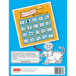 DC Canada Best Reading! Phonics - Short Vowels Workbook