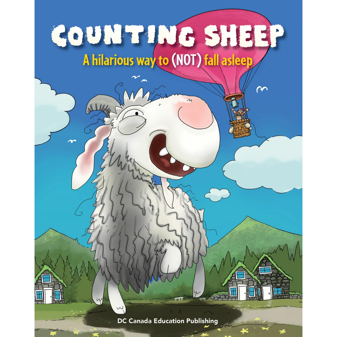 Counting Sheep - A hilarious way to (NOT) fall asleep - English front cover