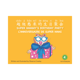 DC Canada Super Hammy Learns Chinese, English and French - Set of 10 Books