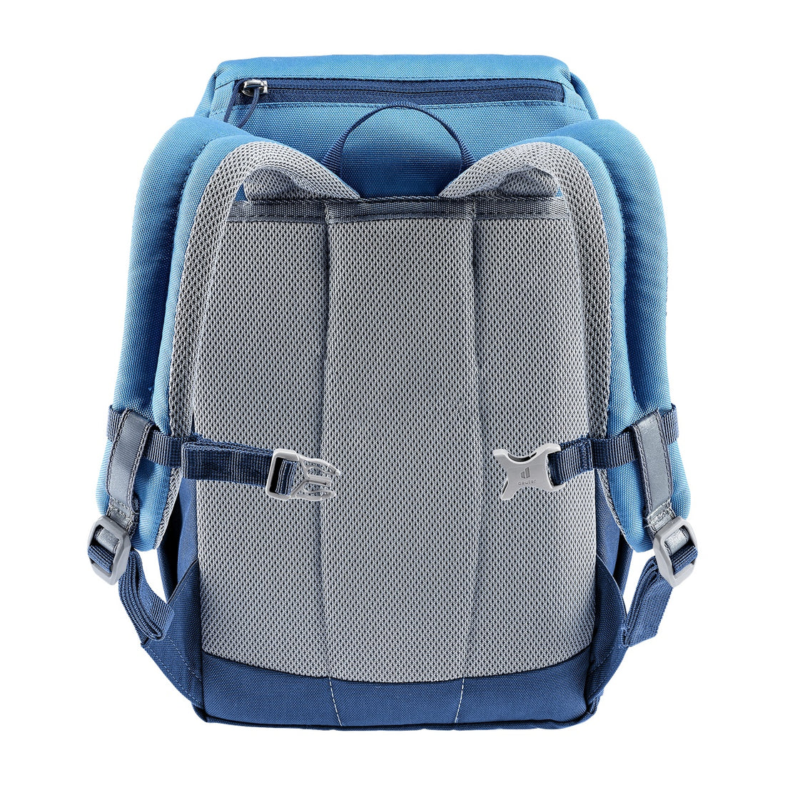 Deuter Schmusebär Kids' Backpack in Wave Nightblue — rear view showing padded back panel and shoulder straps