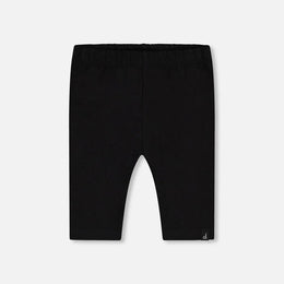 Deux Par Deux Organic Cotton Biker Short Black