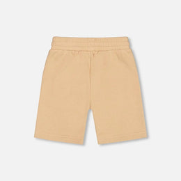 Deuxpardeux French Terry Short With Zipper Pockets Beige