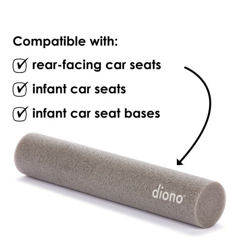 Diono Sit Rite Grey foam car seat comfort roll compatible with rear-facing and infant car seats
