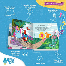Ditty Bird Sound Book Classical Ballet Music USB-C Rechargeable