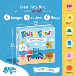 Ditty Bird Sound Book Color Songs USB-C Rechargeable