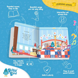 Ditty Bird Sound Book Learning Songs USB-C Rechargeable
