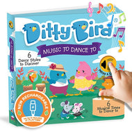 Ditty Bird Sound Book Music to dance to USB-C Rechargeable