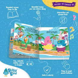 Ditty Bird Sound Book Music to dance to USB-C Rechargeable