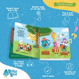 Ditty Bird Sound Book Nature Songs USB-C Rechargeable