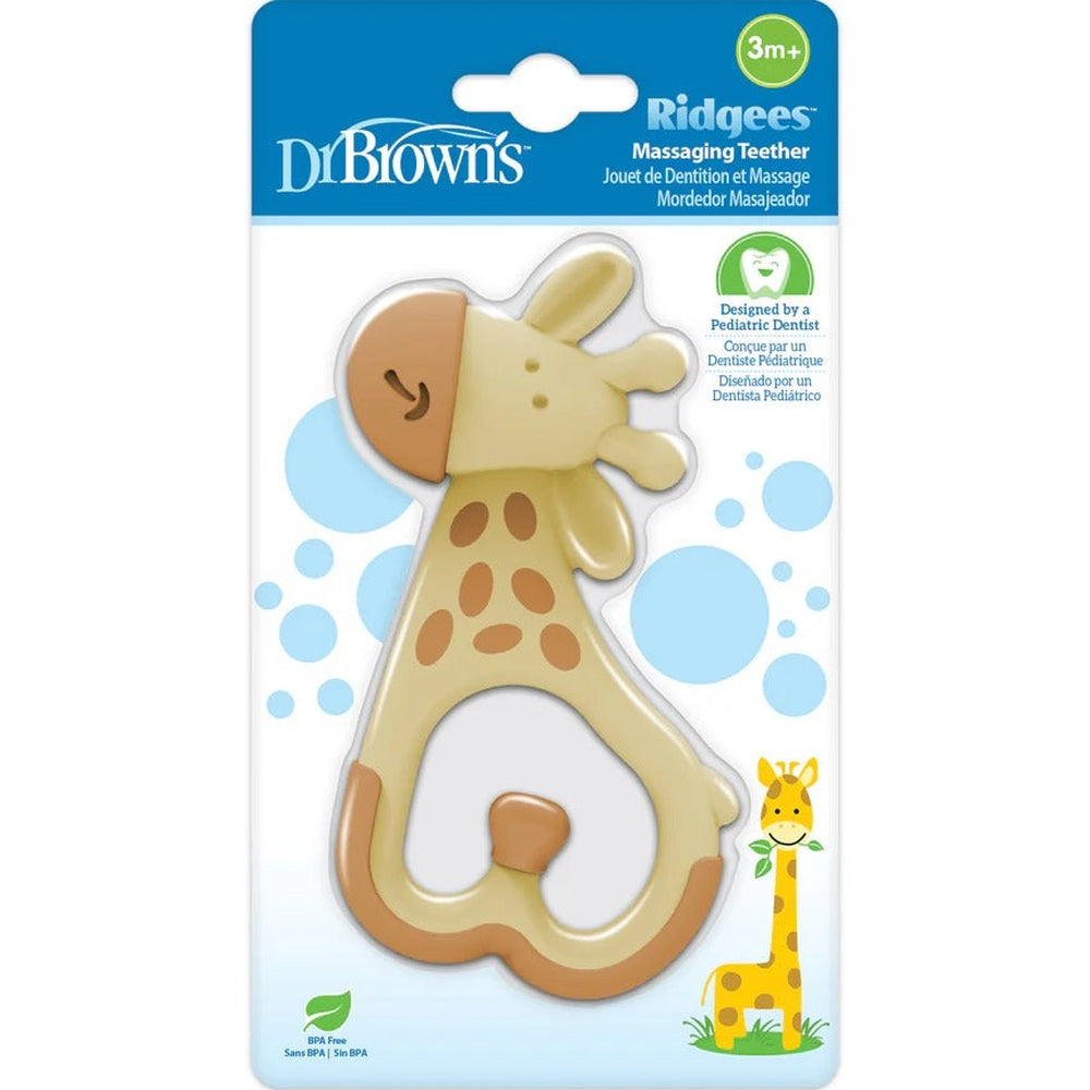 DR Brown S Dr. Brown's Ridgees Teether Giraffe, product view 6