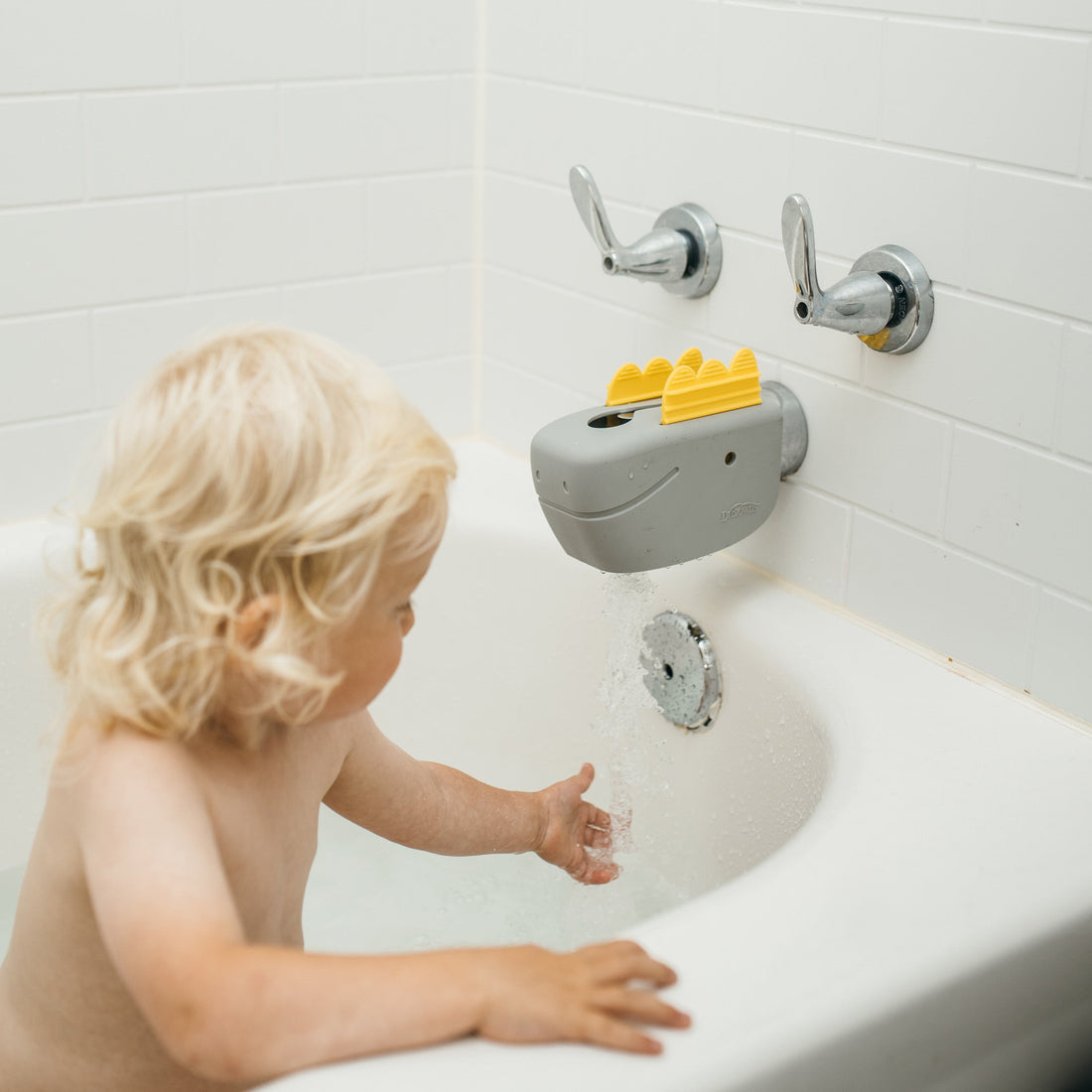 Dr. Brown's CleanUp Dino-Soft Baby Bath Spout Cover – official product image 02