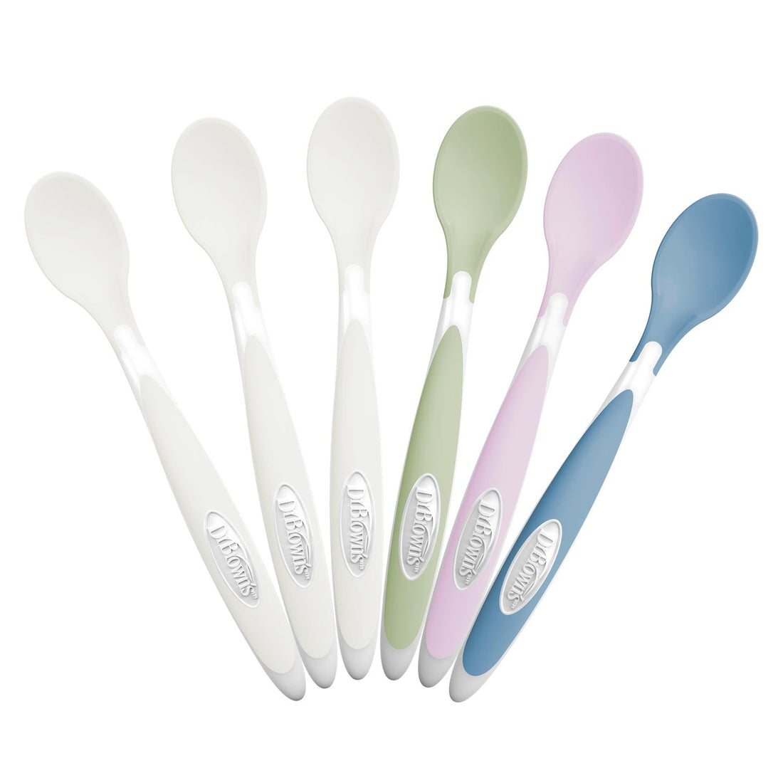 Dr. Brown's Designed to Nourish Soft-Tip Spoons 6-Pack – official product image 02
