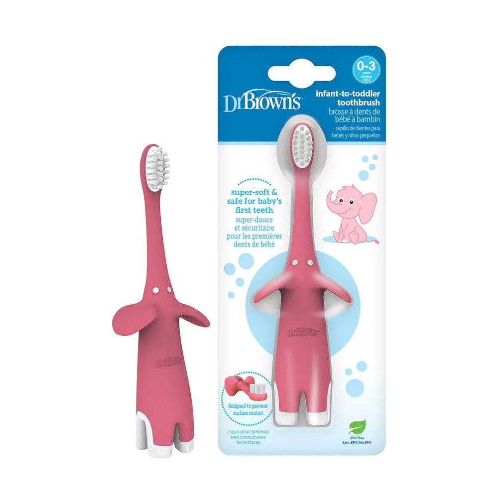 Dr. Brown's Infant-to-Toddler Toothbrush 1-Pack