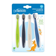 Dr. Brown's Infant-to-Toddler Toothbrushes 4-Pack