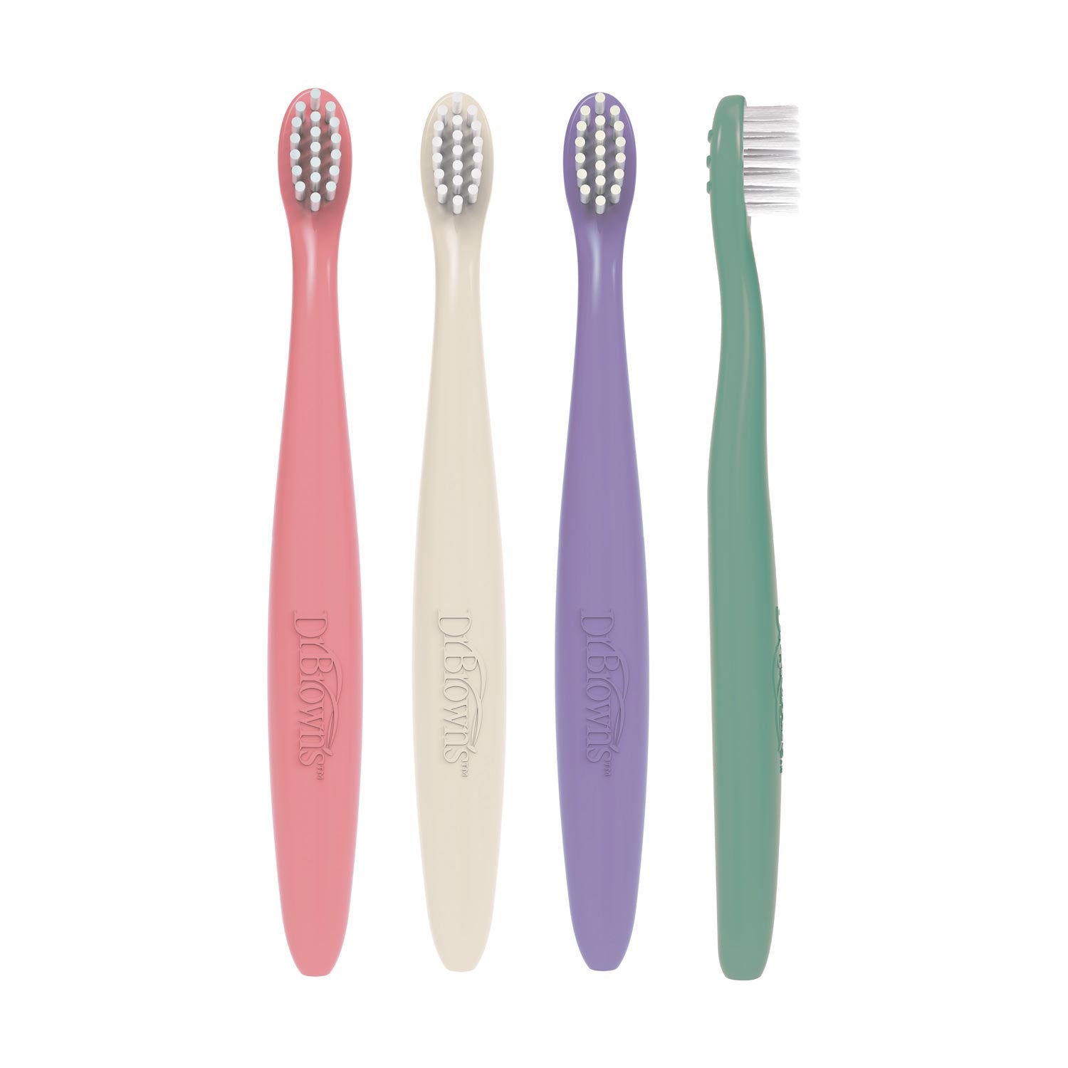 Dr. Brown's Infant-to-Toddler Toothbrushes 4-Pack