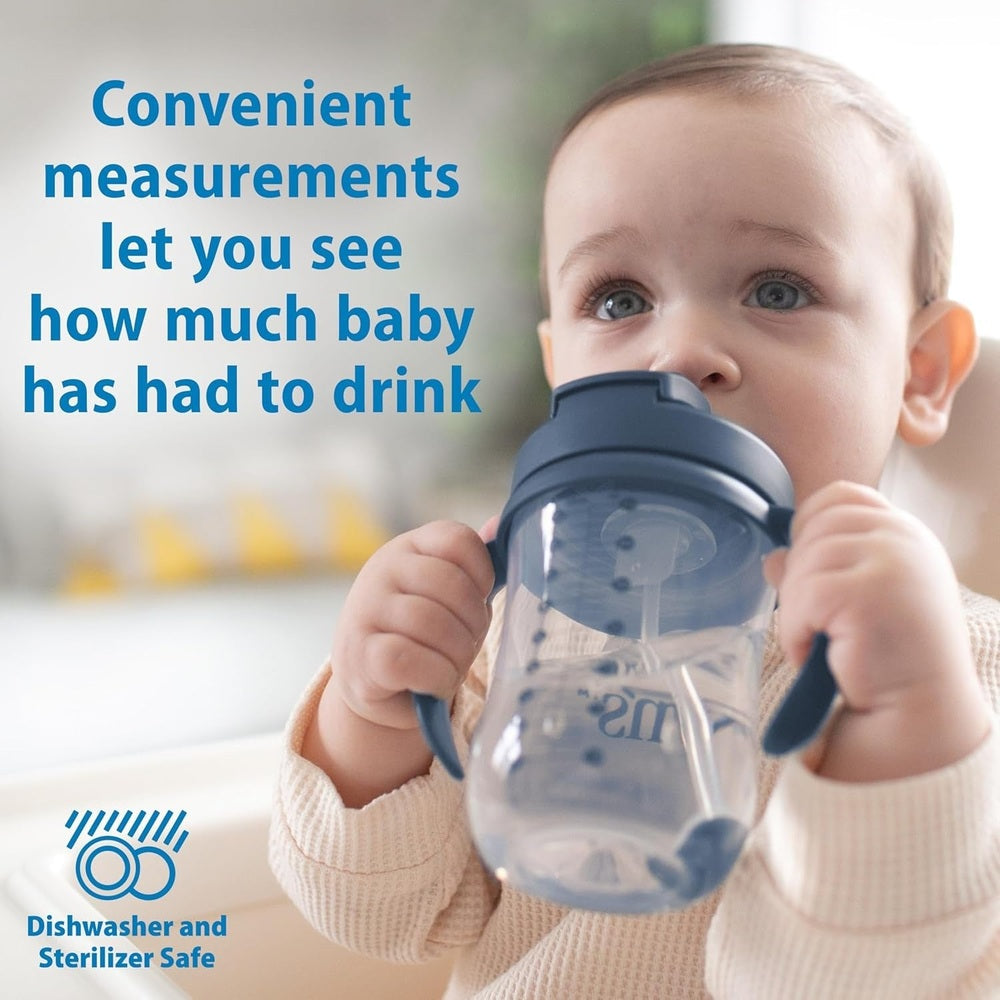 DR Brown S Dr. Brown's Milestones Baby's First Straw Cup 9oz/270ml, product view 2