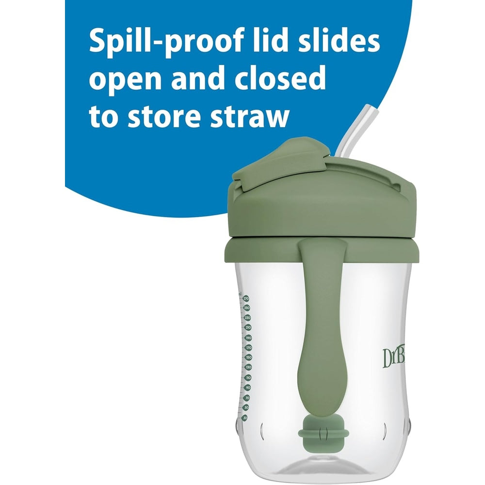 DR Brown S Dr. Brown's Milestones Baby's First Straw Cup 9oz/270ml, product view 5