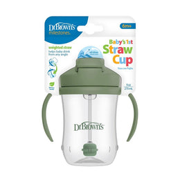 Dr. Brown's Milestones Baby’s First Straw Cup 9oz/270ml