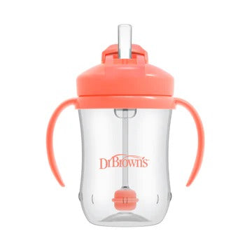 DR Brown S Dr. Brown's Milestones Baby's First Straw Cup 9oz/270ml, product view 10