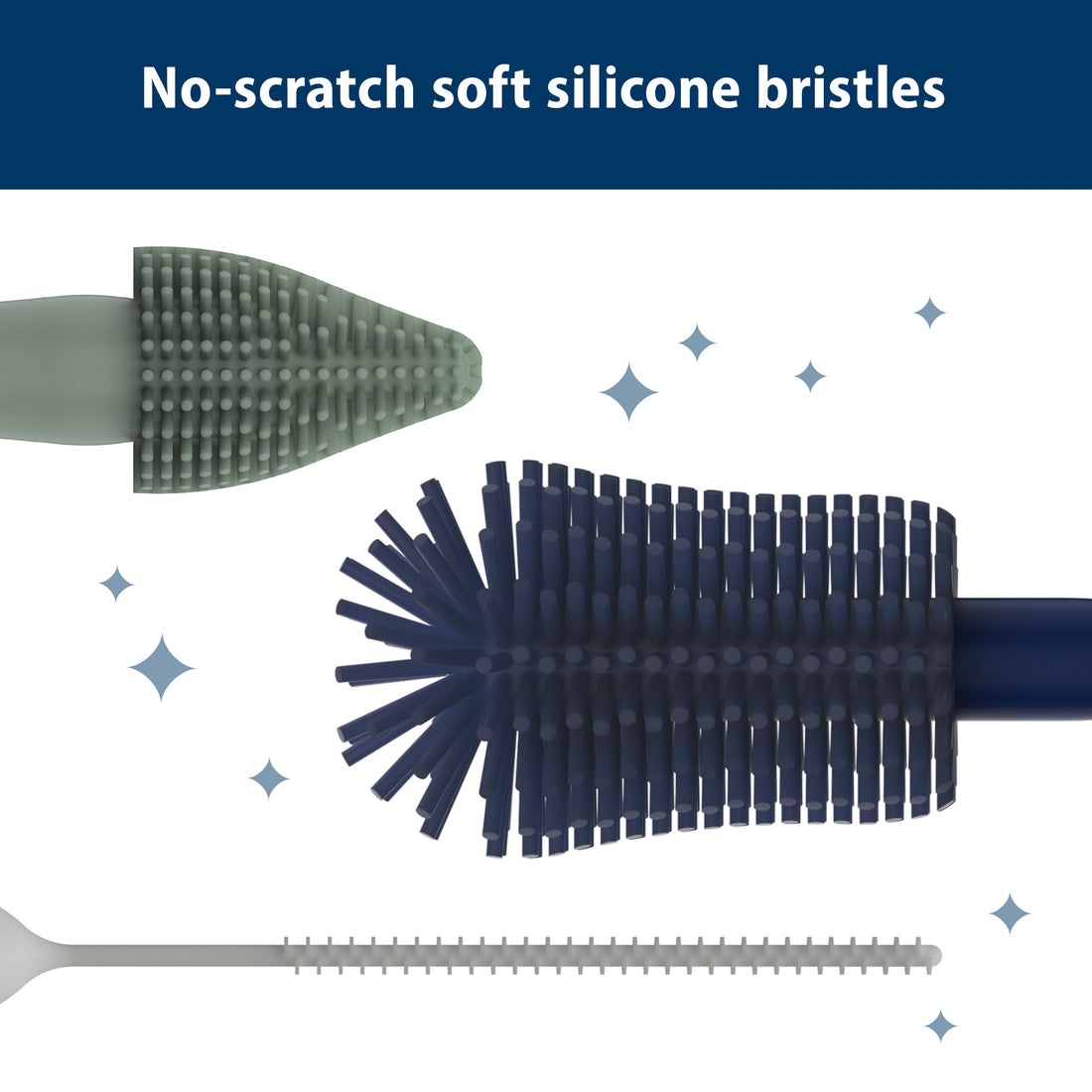 Dr. Brown's Silicone Cleaning Brush Set – official product image 05