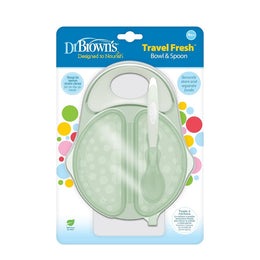 Dr. Brown's Travel Fresh Bowl & Spoon Combo