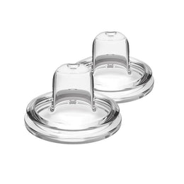 Dr. Brown's Wide-Neck Options+ Silicone Baby Bottle Sippy Spout 2-Pack