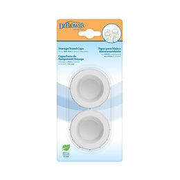 Dr. Brown's Wide Neck Storage Travel Caps 2-Pack