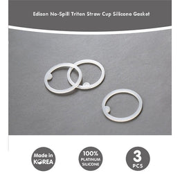 Edison No-Spill Tritan Straw Cup Silicone Gasket (3pcs Set)