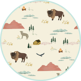 Emerson and Friends On the Ranch Two-Piece Bamboo Long Sleeve Kids Pajama Set