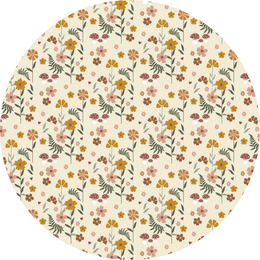 Emerson And Friends Toadstool Garden Bamboo Convertible Footie Romper Beige And Multi